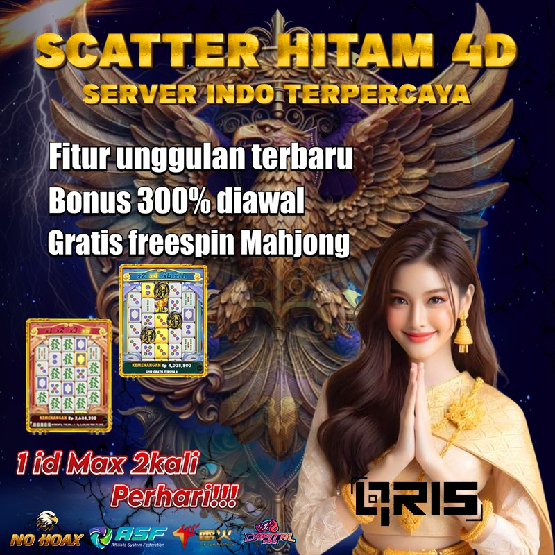 Scatter Hitam 4D Capital555 Slot Mahjong Terpercaya Server Indonesia Gampang Menang Hari ini